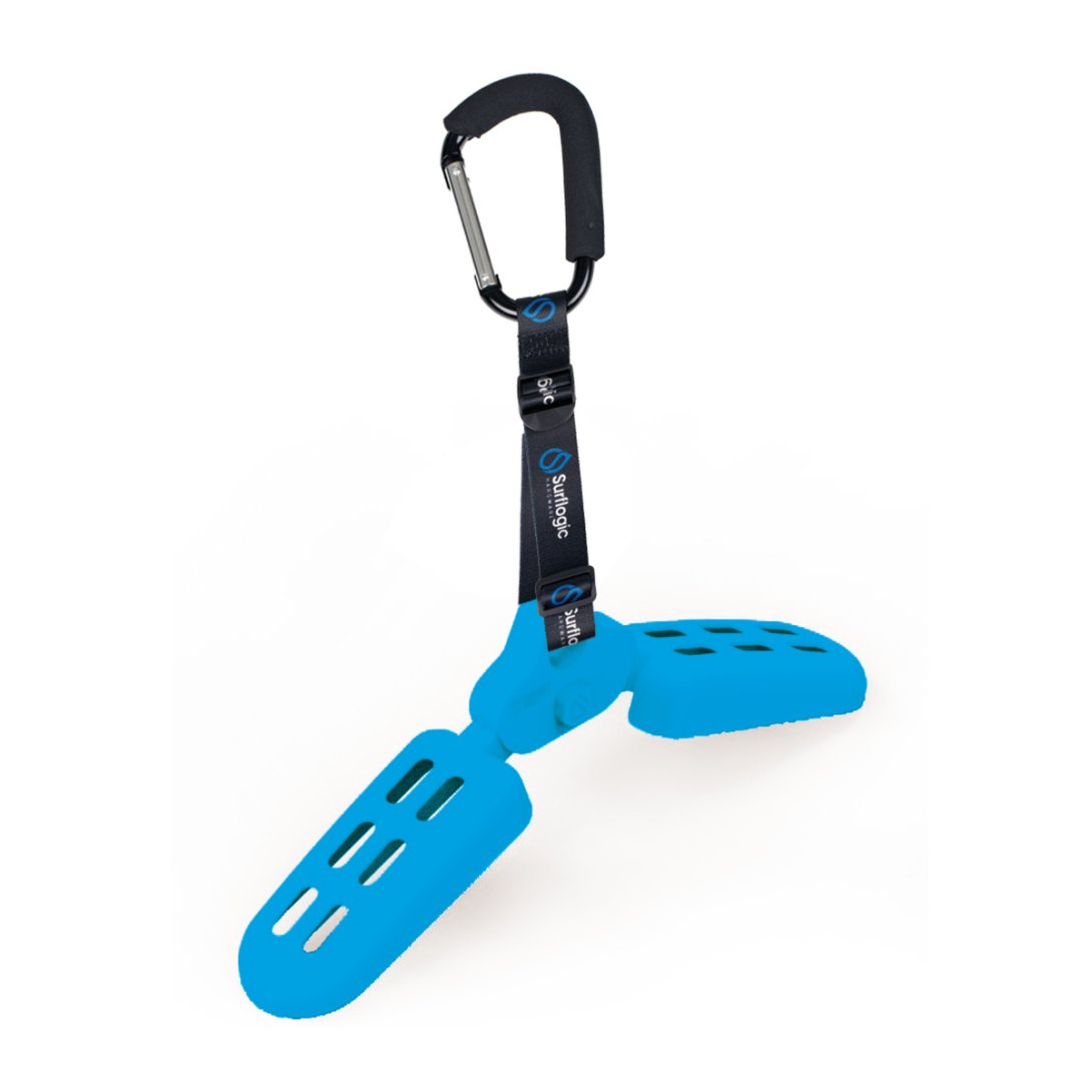 SURFLOGIC WETSUIT HANGER PROFOLD MOSCHETTONE + STRAP (ruota a 360°)