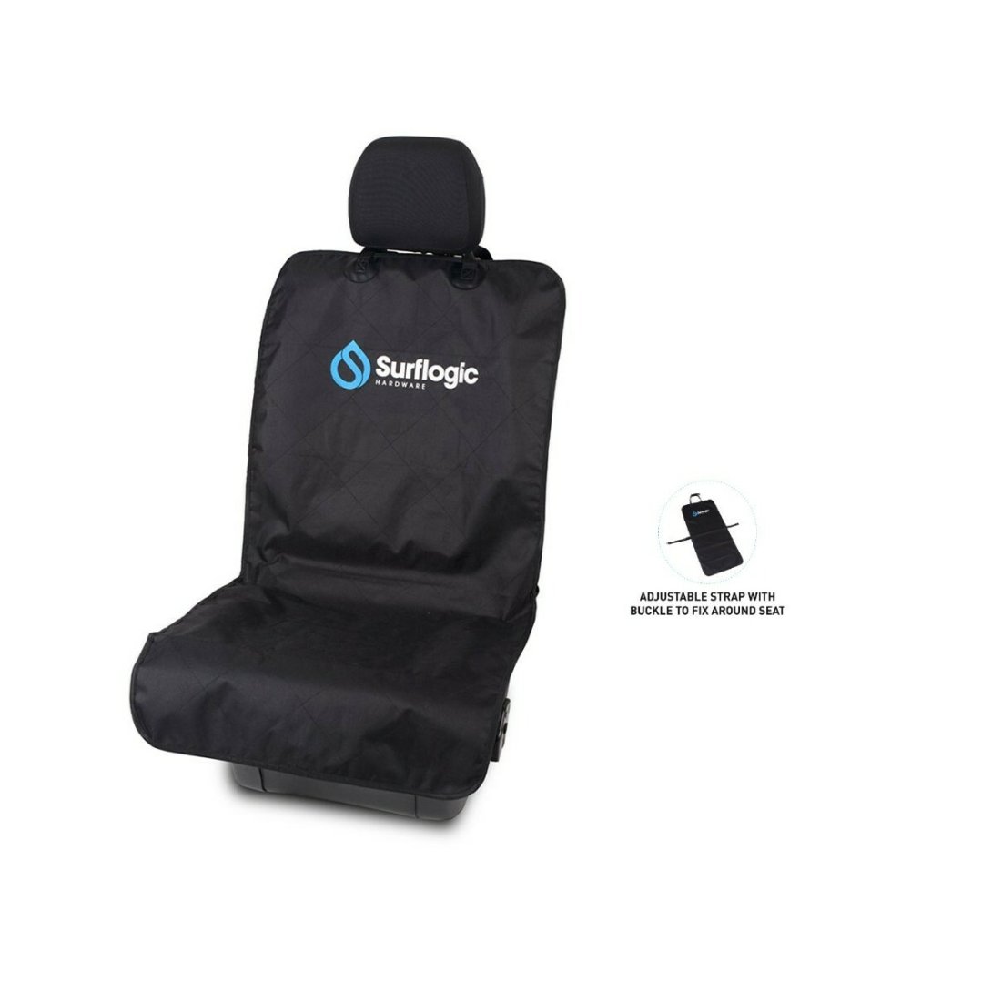 SURF LOGIC CAR SEAT COVER  SINGLE UNIVERSAL BLACK