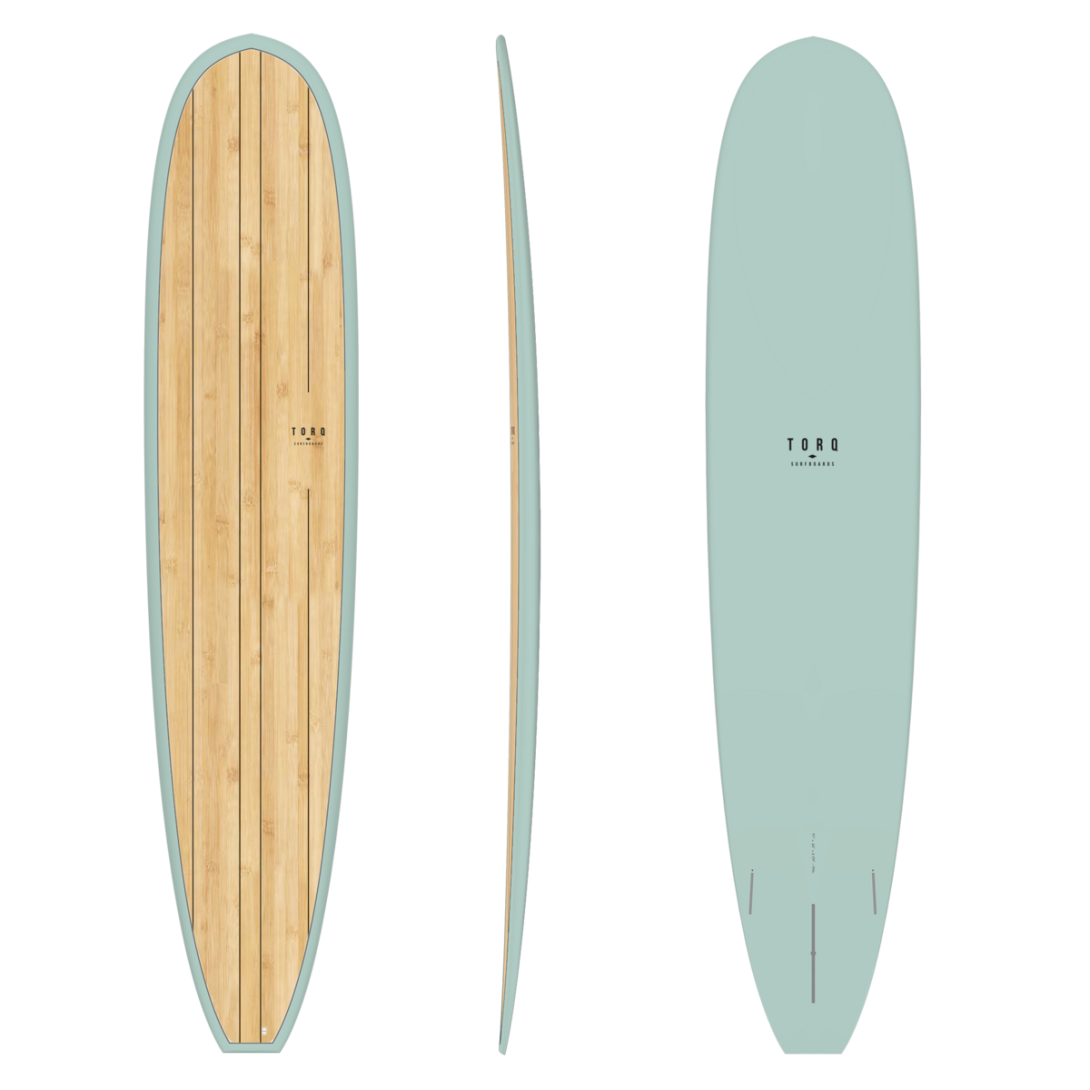 TORQ TET 9'6" LONGBOARD WOOD GRAY 88LT