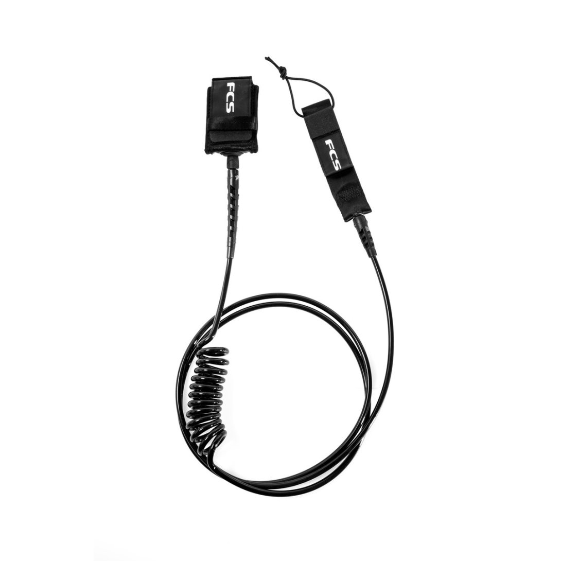 FCS LEASH 10' REGULAR ESSENTIAL SUP CAVIGLIA BLACK