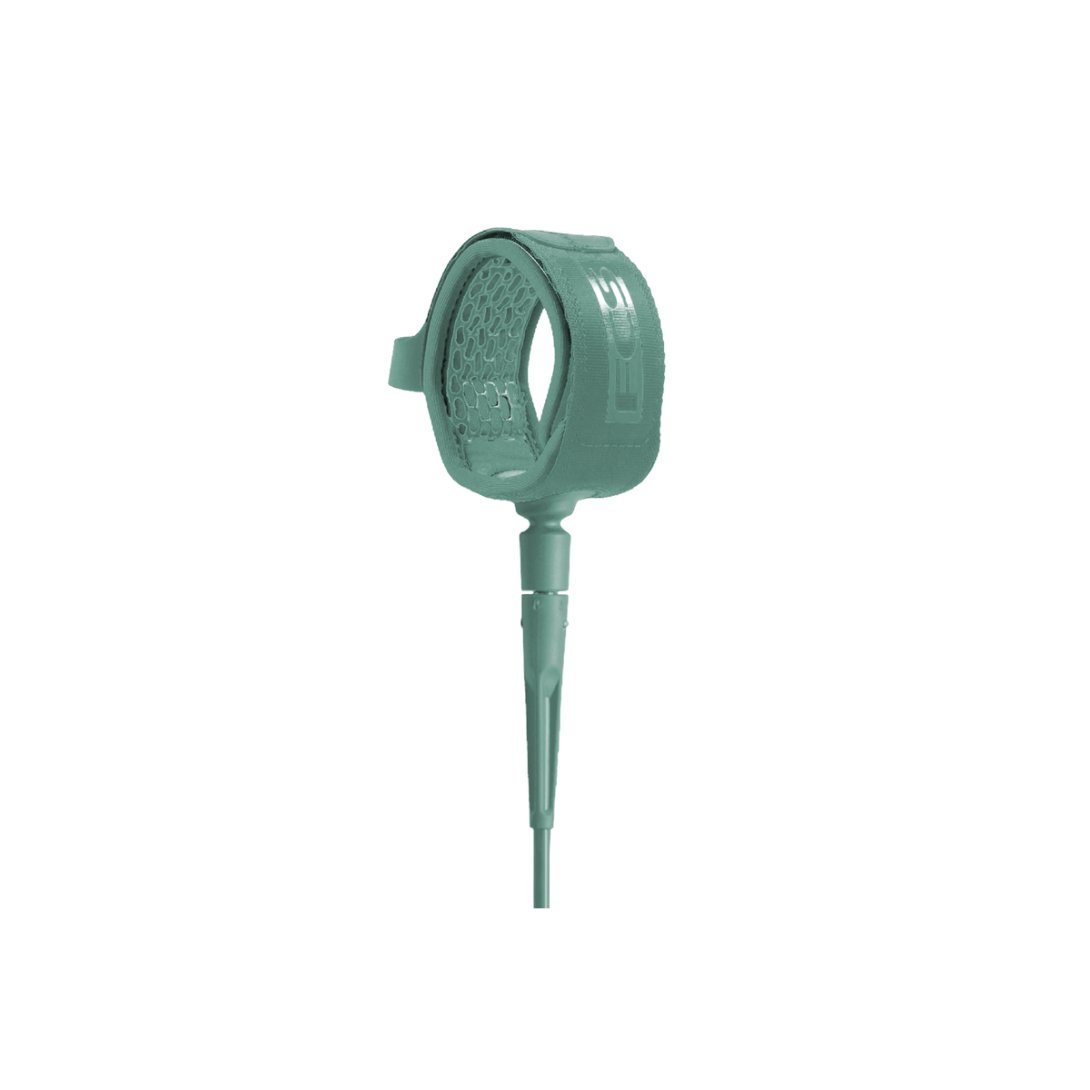 FCS LEASH 6" ALL ROUND ESSENTIAL ECO GREEN
