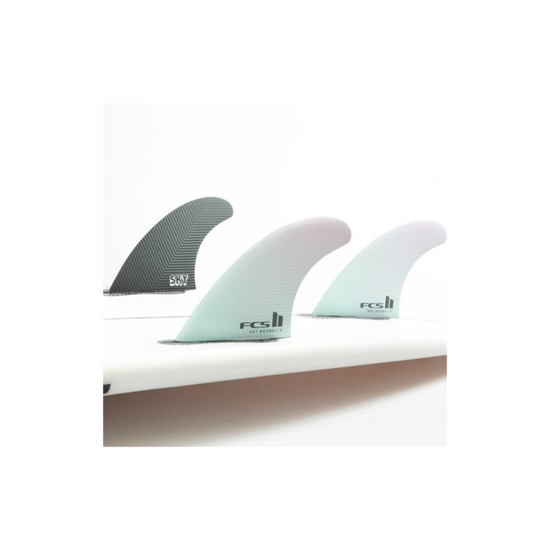 FCS II SKY BROWN PC SMALL SEAFOM/LAVENDER TRI FINS*