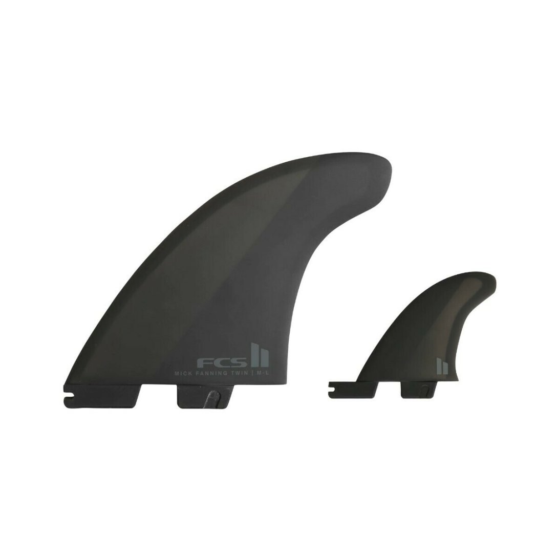 FCS II MICK FANNING PC TWIN + 1 BLACK XLARGE