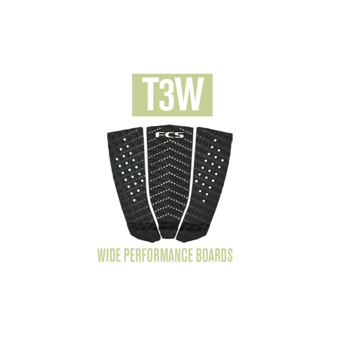 FCS GRIP T-3 WIDE ECO BLACK