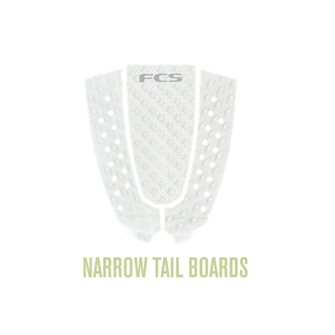 FCS GRIP T-3 PIN ECO WHITE/COOL GREY
