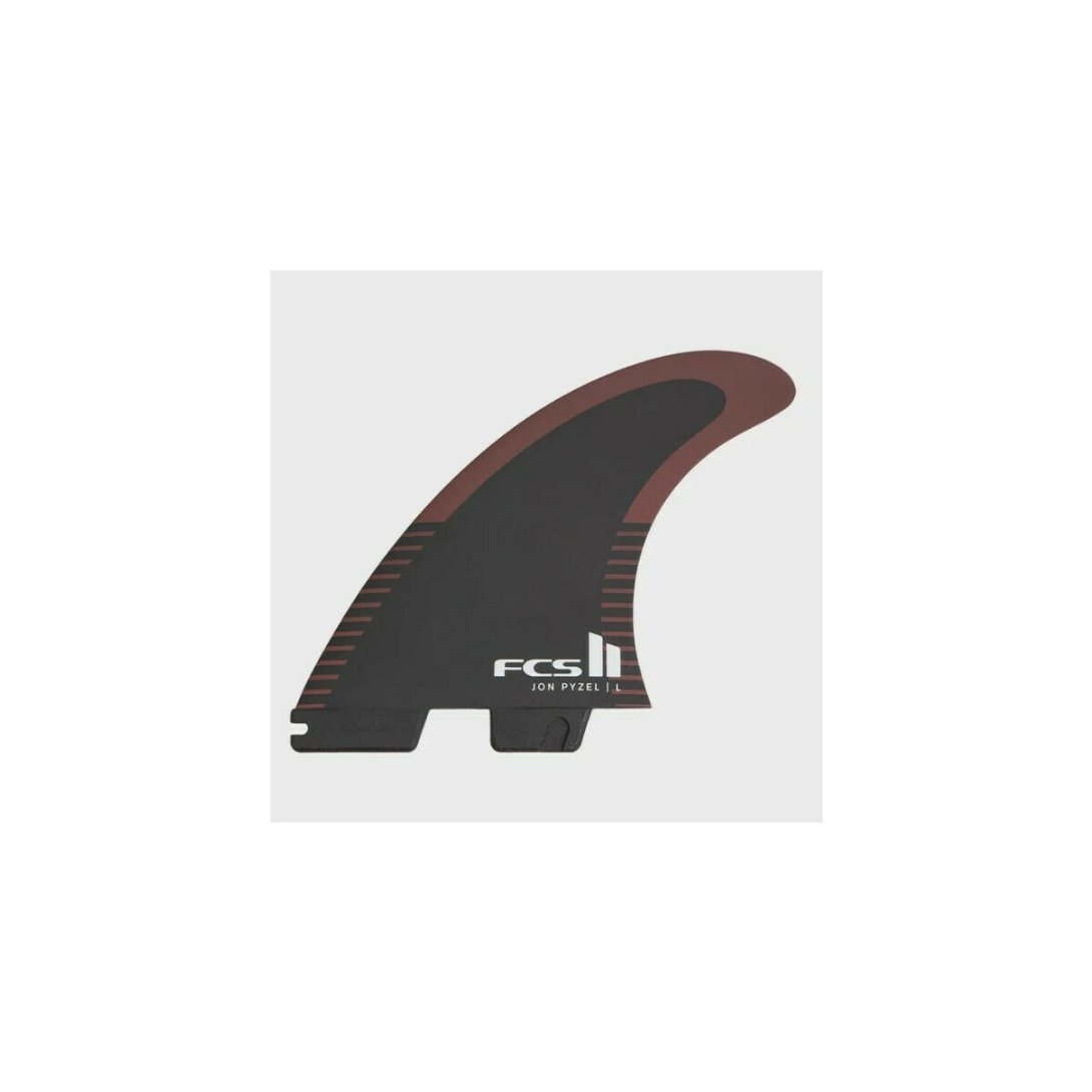 FCS II PYZEL PC MEDIUM BLACK/SHIRAZ TRI FINS