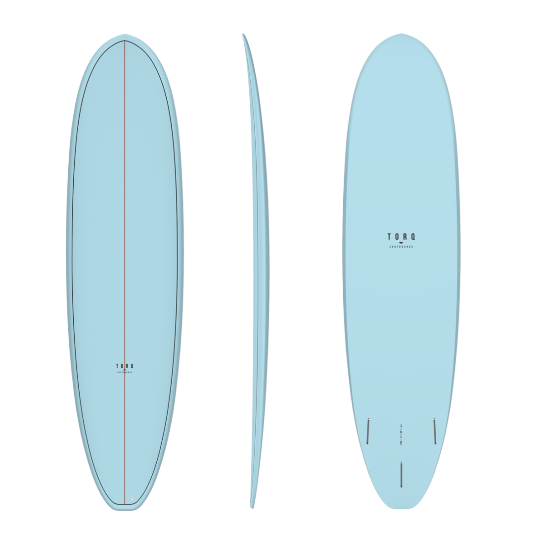 TORQ TET 7'4" FUN V+ CLASSIC COLOR PALM+PATTERN 56LT