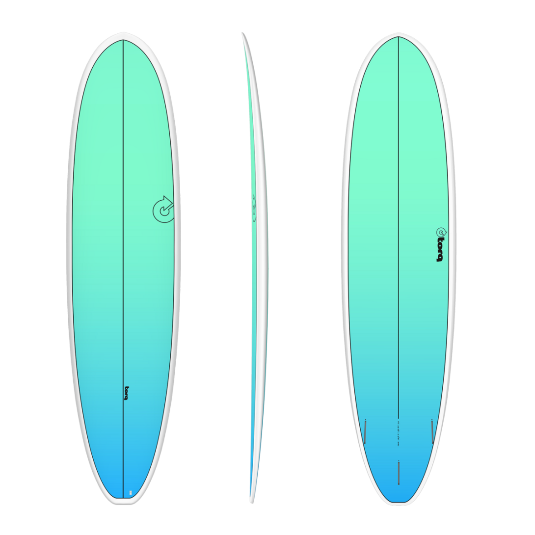 TORQ TET 7'8" FUN V+ RETRO FADE SEAGREEN 64LT