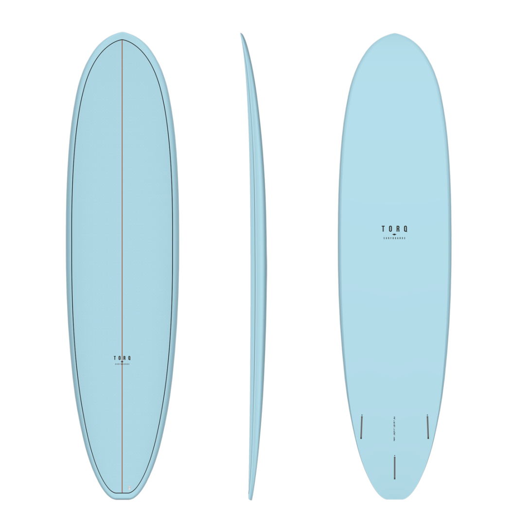 TORQ TET 7'8" FUN V+ CLASSIC COLOR BLUE+PATTERN  64LT