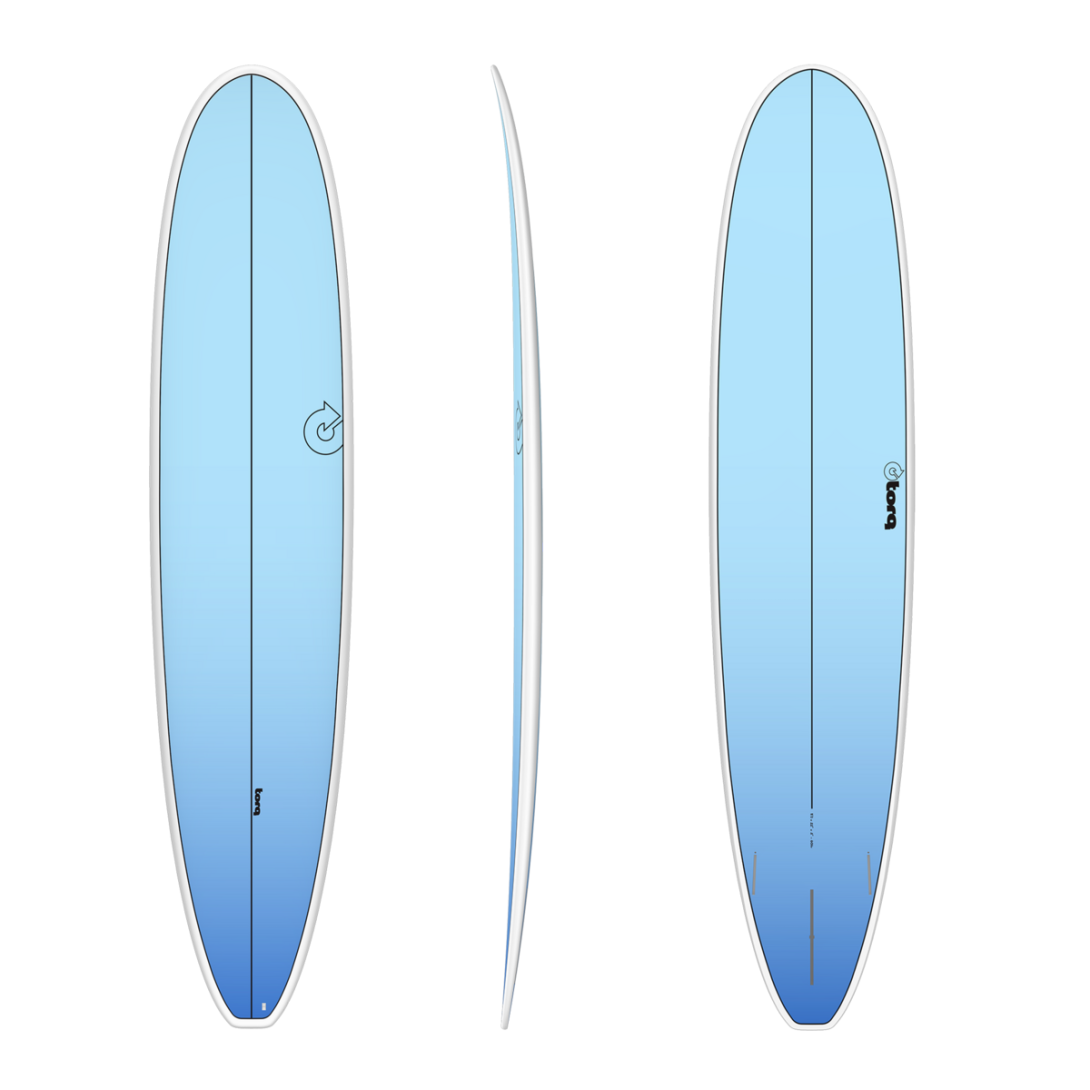 TORQ TET 9'0'' LONGBOARD RETRO FADE LIGHT BLUE 72LT