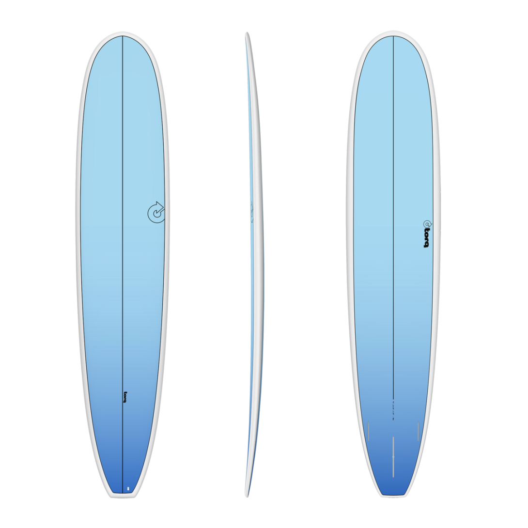 TORQ TET 9'6'' LONGBOARD RETRO FADE LIGHT BLUE 88LT