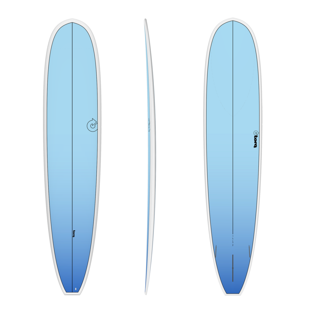 TORQ TET 9'1'' LONGBOARD RETRO FADE LIGHT BLUE 77LT
