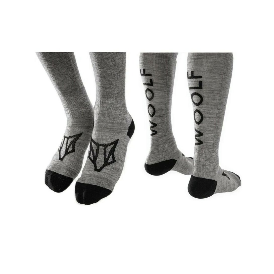 WOOLF ULSAAK TECH SOCK- UNI-GREY- L/XL