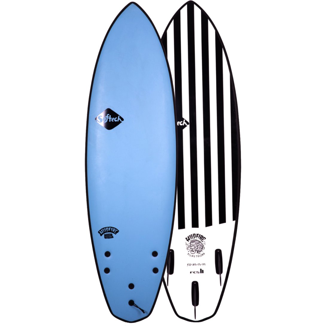 SOFTECH TOLEDO WILDFIRE FCS II 5'11" STRIPED  37LT