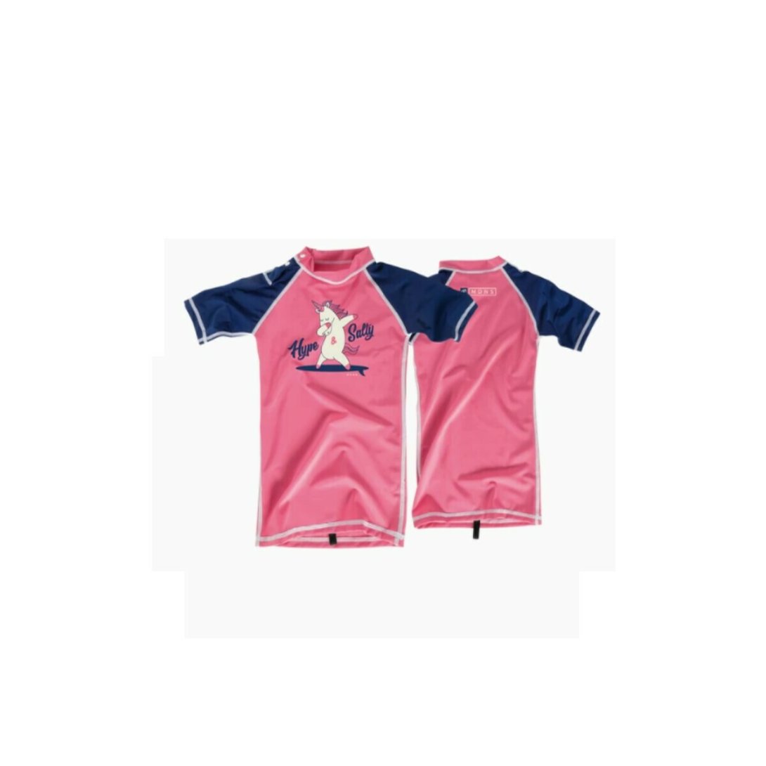 MADNESS LYCRA BOY MANICA CORTA NO LOGO UNICORN PINK/NAVY TG. XL