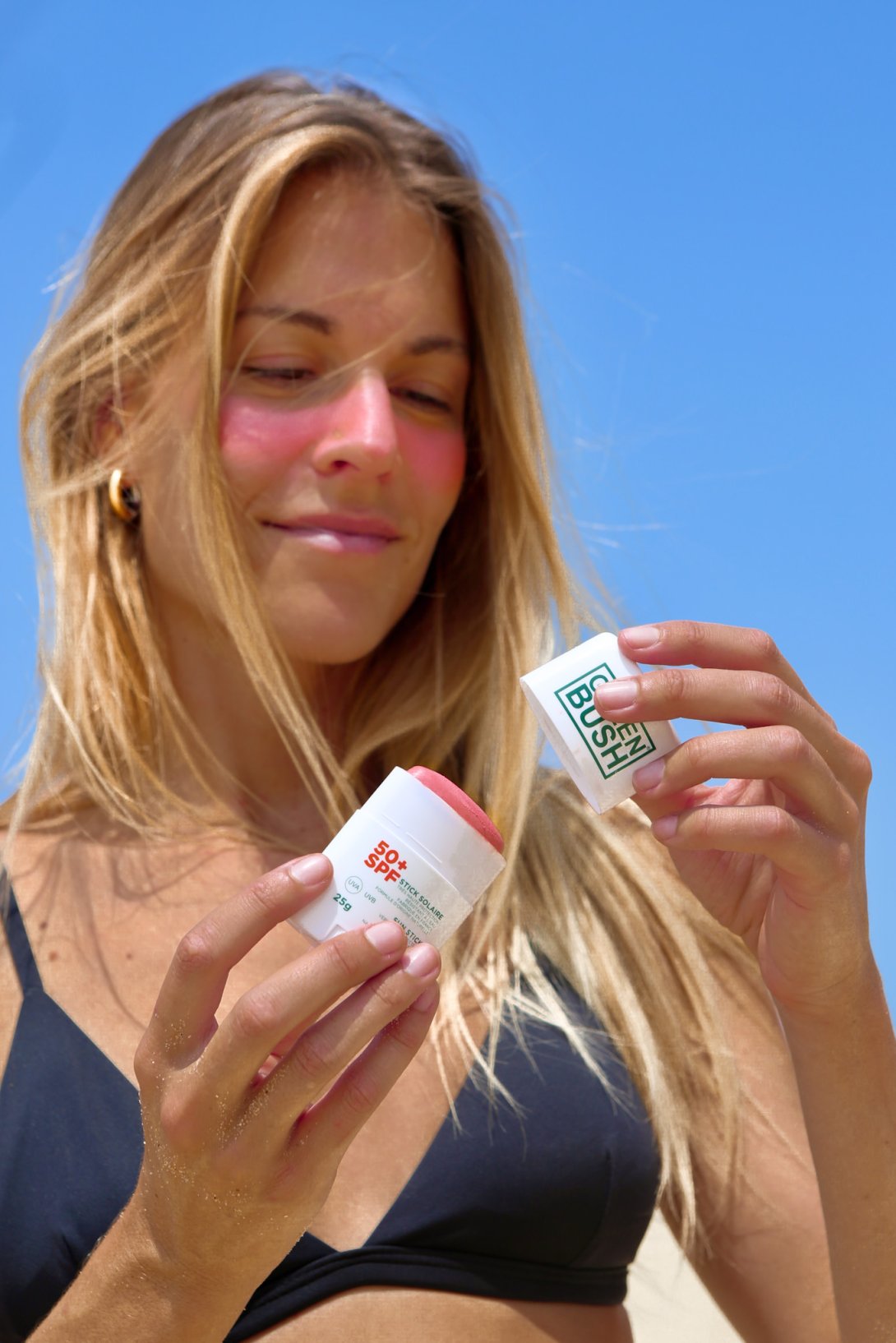 GREEN BUSH SUNSTICK W/BLONDIE